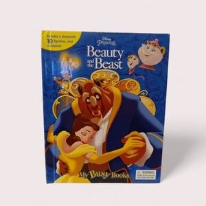 Disney Princess Belle Beauty And The Beast Storybook Figurine Toys My Busy Books